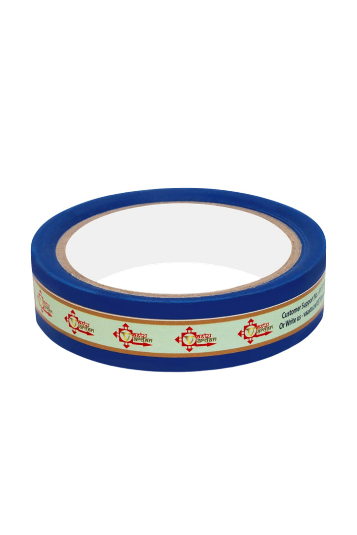 BLUE VASTU CORRECTION TAPE | 1 INCH | LENGTH- 16 METER APPROX | TOILET VASTU REMEDY | PACK OF 1