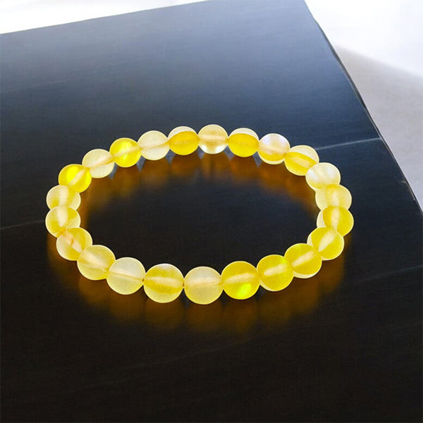 VASTU VARDAN AURA QUARTZ YELLOW  BRACELET