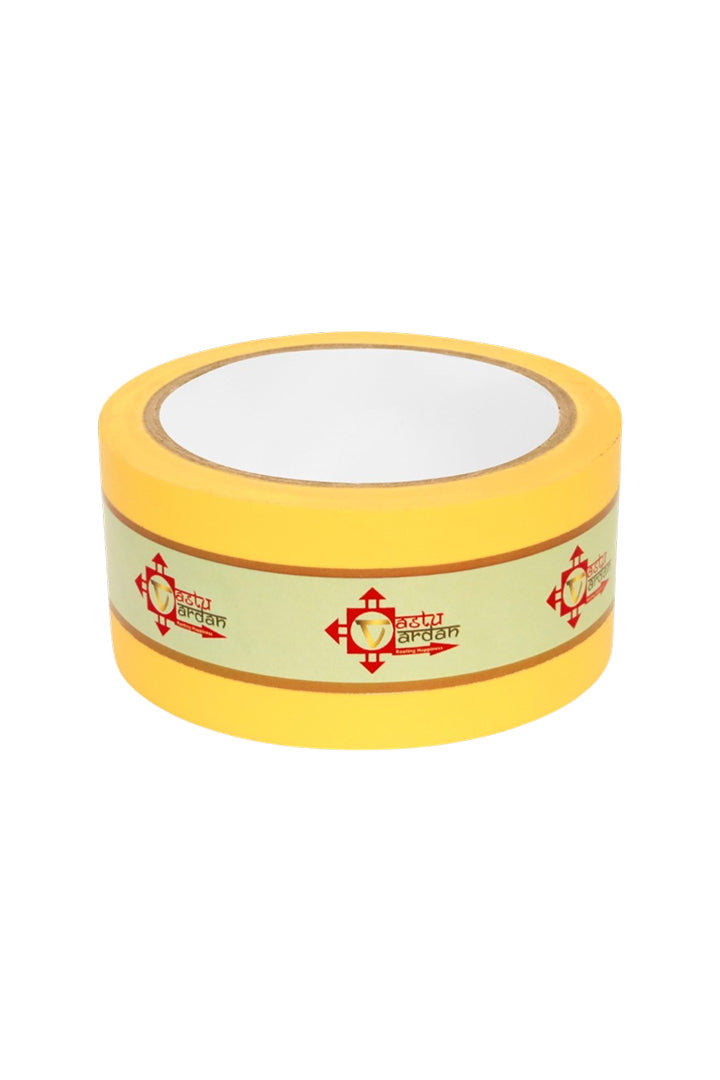 YELLOW VASTU CORRECTION TAPE | 2 INCH | LENGTH- 16 METER APPROX | TOILET VASTU REMEDY | PACK OF 1