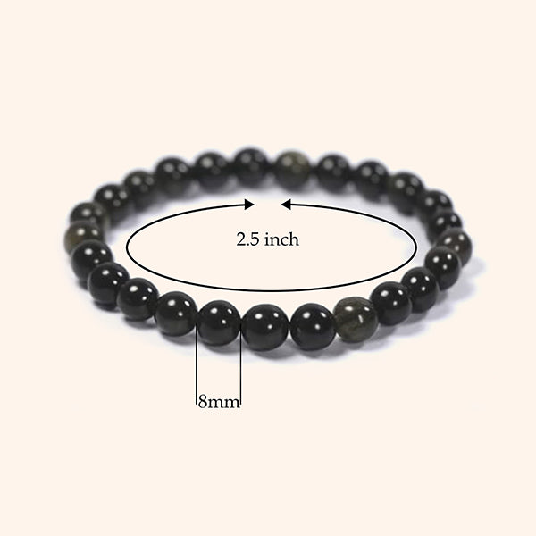 VASTU VARDAN GOLDEN OBSIDIAN BRACELET