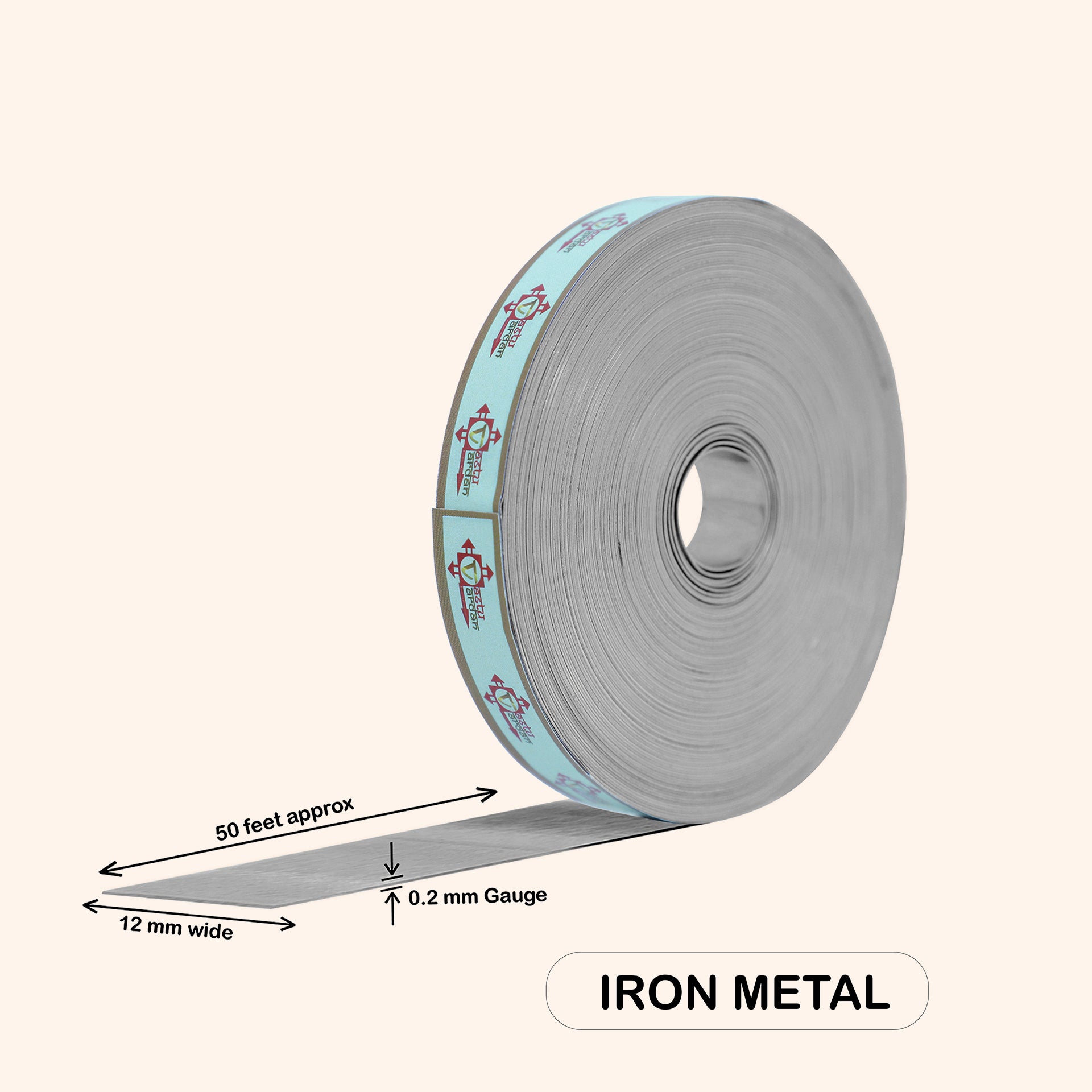 VASTU VARDAN 50 FEET 0.5 INCH IRON STRIP