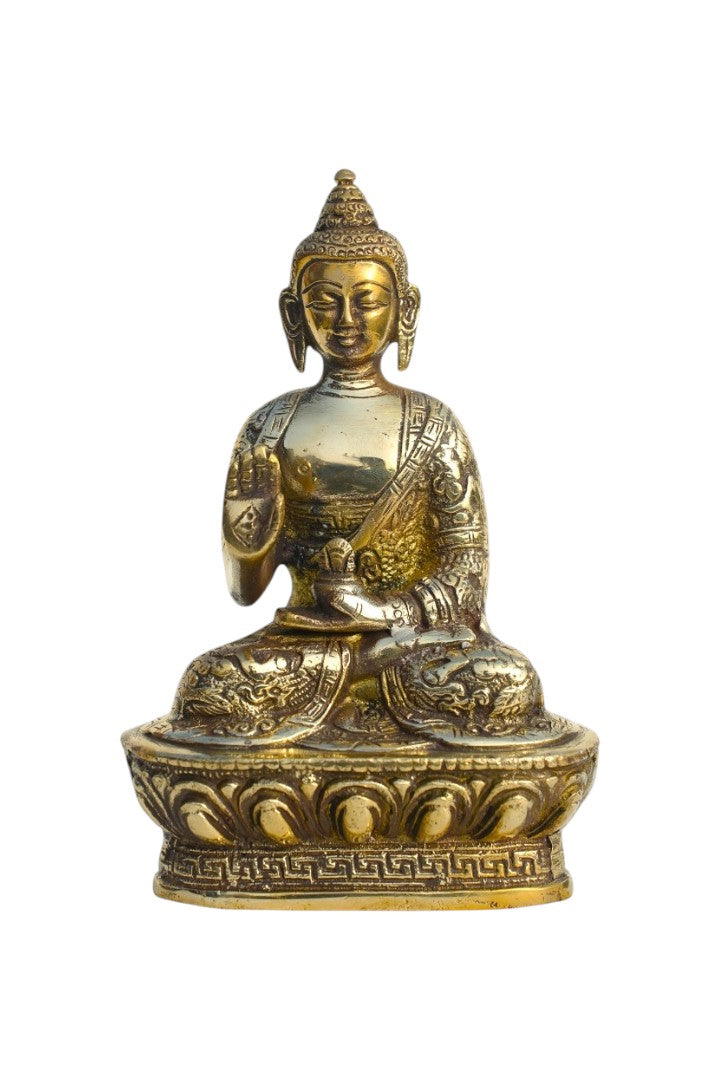 VASTU VARDAN BRASS BUDDHA JI STATUE