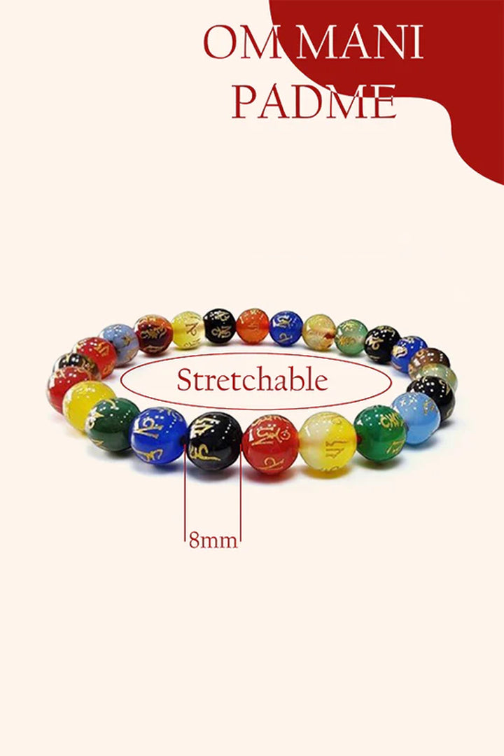 OM MANI PADME BRACELET - Compassion & Positive Energy