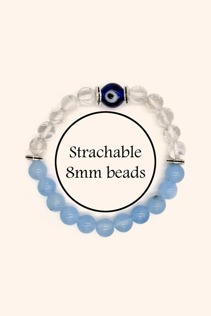 AQUARIUS (कुम्भ) RASHI BRACELET -  Intelligence, Innovation & Balance