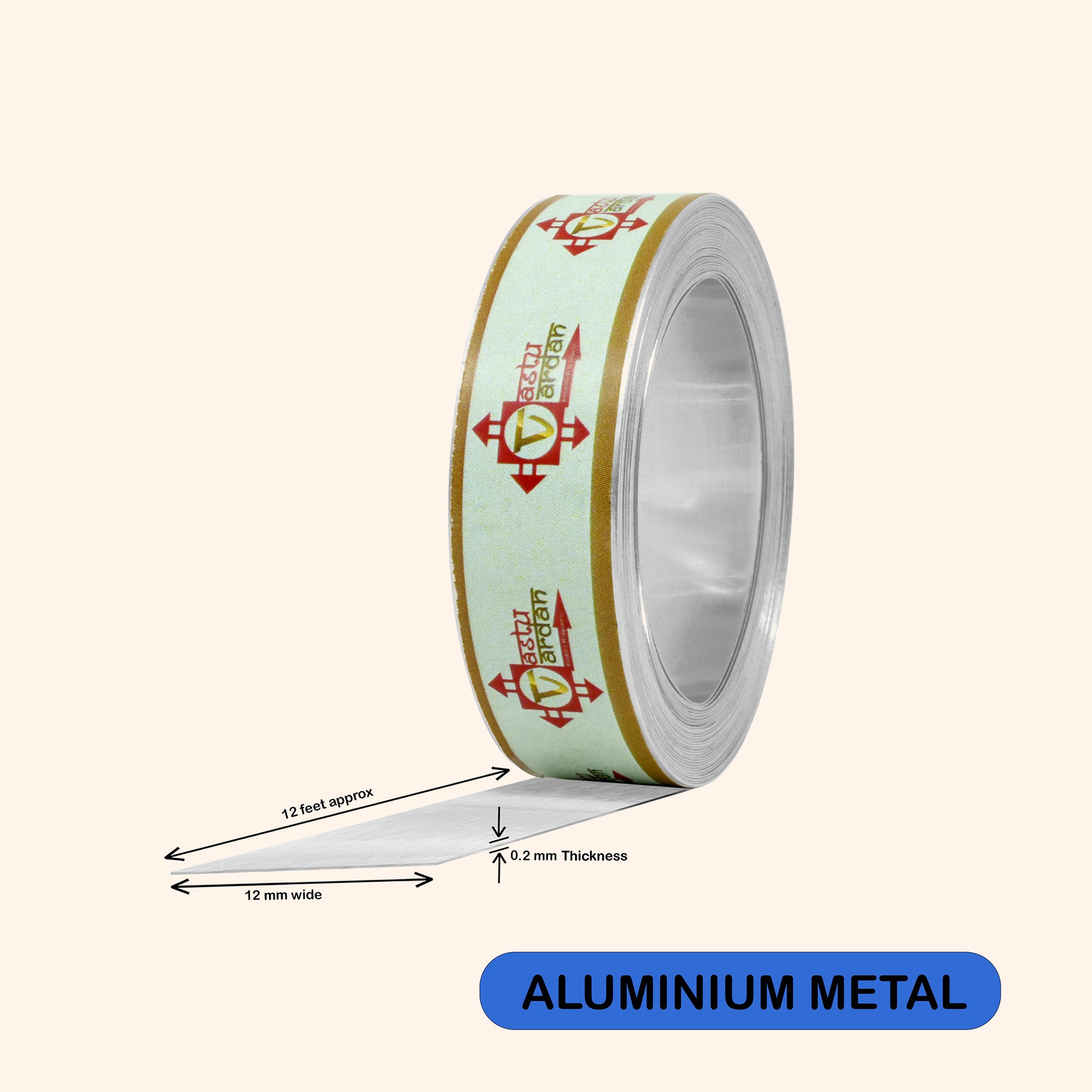 VASTU VARDAN 12 FEET 0.5 INCH ALUMINIUM STRIP