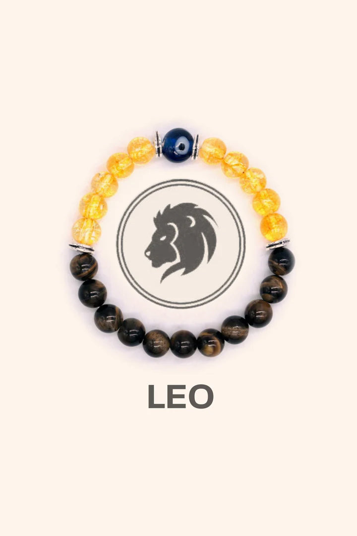 LEO (सिंह) RASHI BRACELET - Leadership & Power Energy