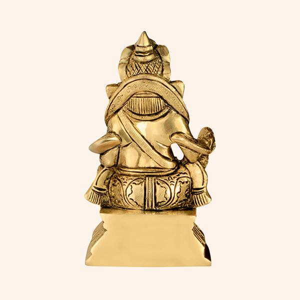 Brass Kuber Ji Statue