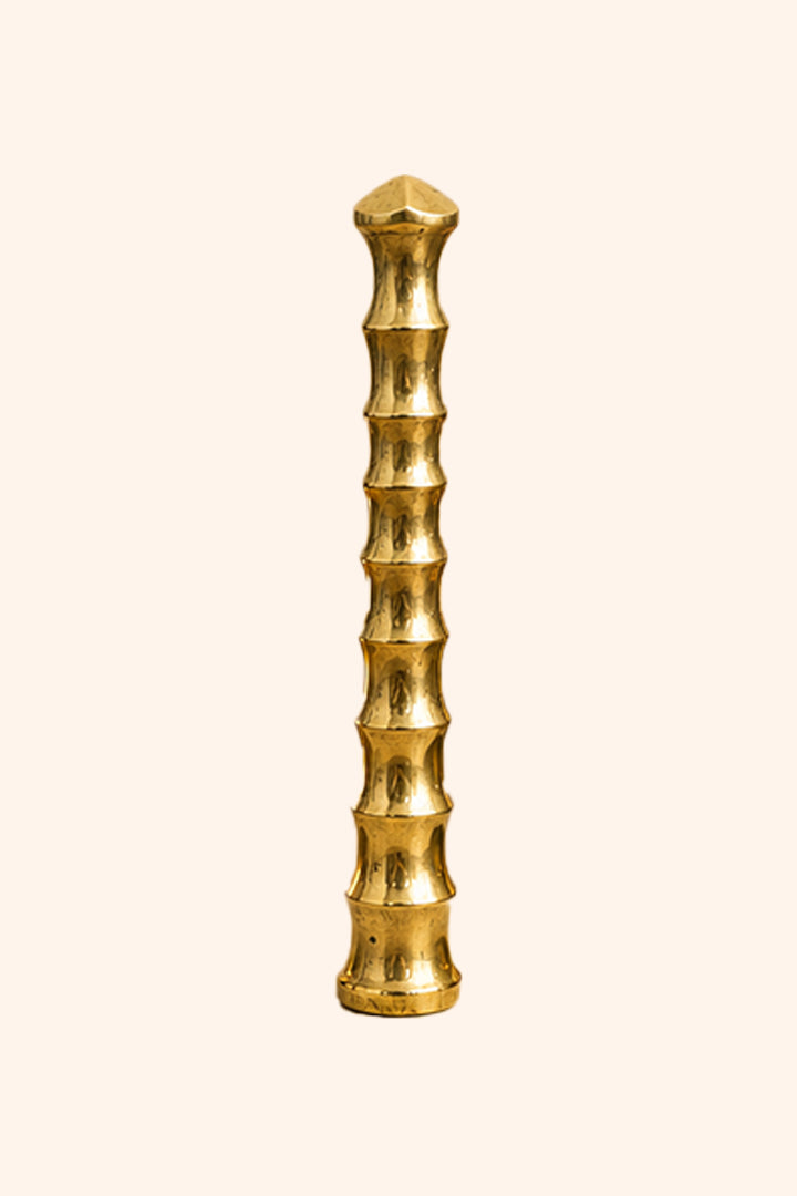 BRASS YAMA DANDA DIGPAL SHASTRA STATUE