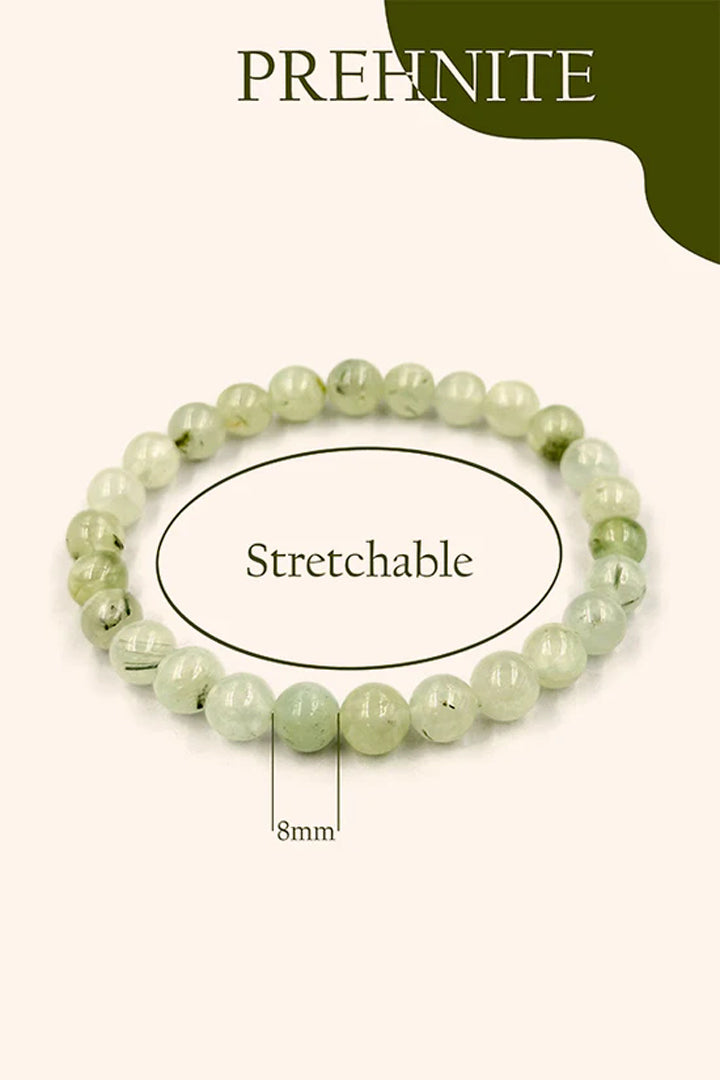 PREHENITE BRACELET -  Intuition & Inner Healing