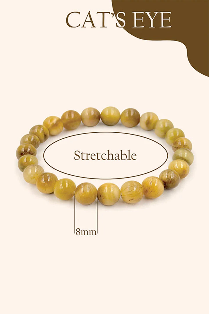 CAT'S EYE BRACELET - Protection, Focus & Prosperity