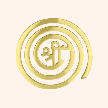 VASTU VARDAN BRASS SHREE HELIX 4 INCH