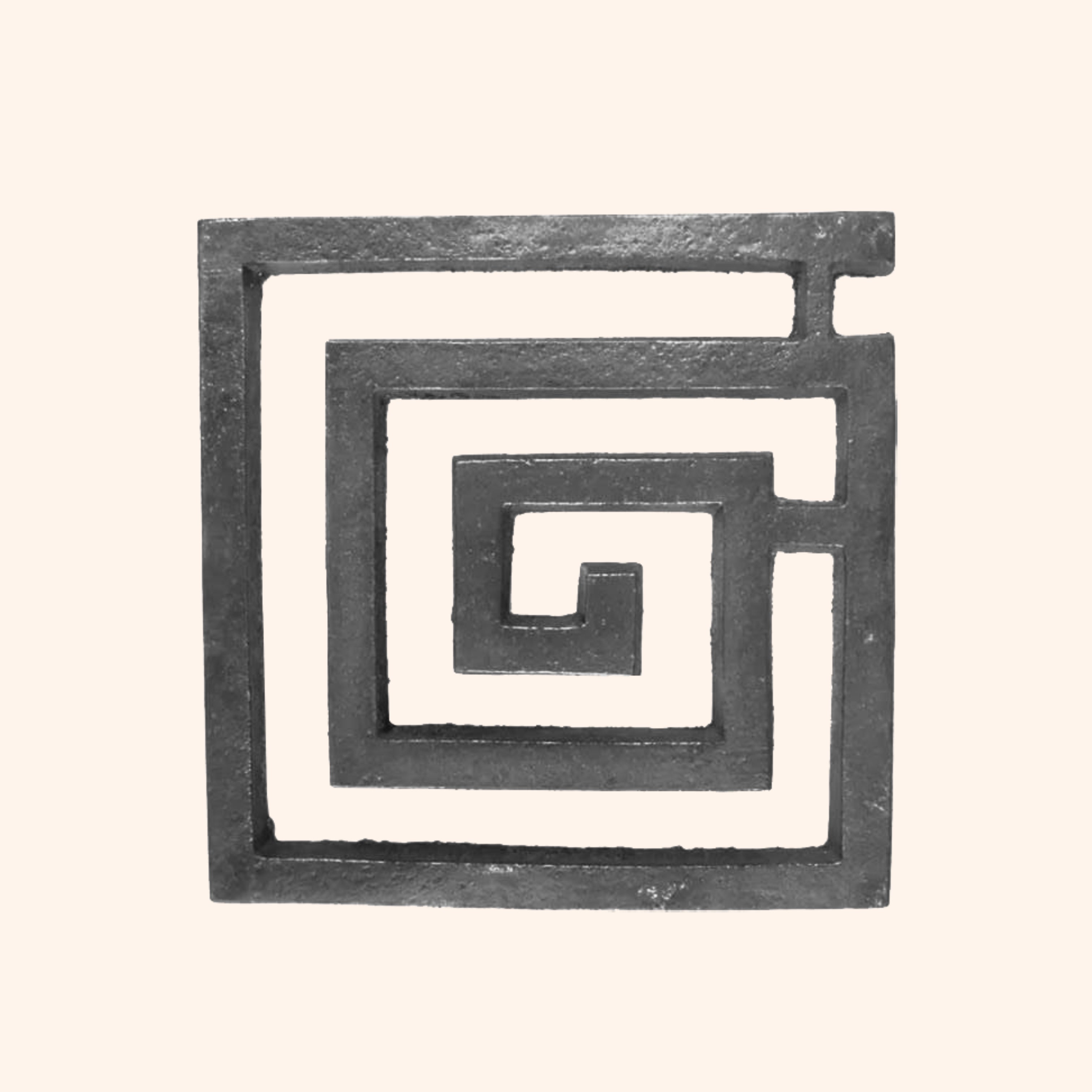 VASTU VARDAN IRON PLAIN HELIX 4 INCH