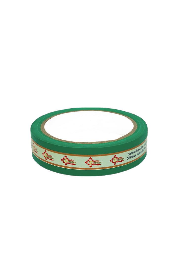 GREEN VASTU CORRECTION TAPE | 1 INCH | LENGTH- 16 METER APPROX | TOILET VASTU REMEDY | PACK OF 1