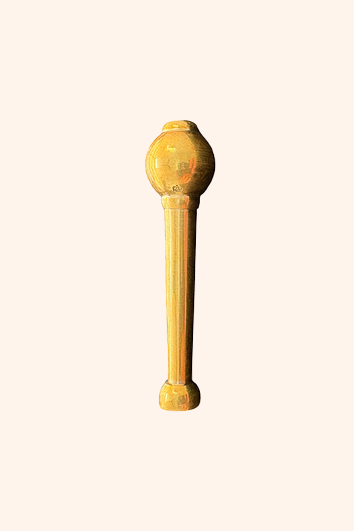 BRASS GADA DIGPAL SHASTRA STATUE
