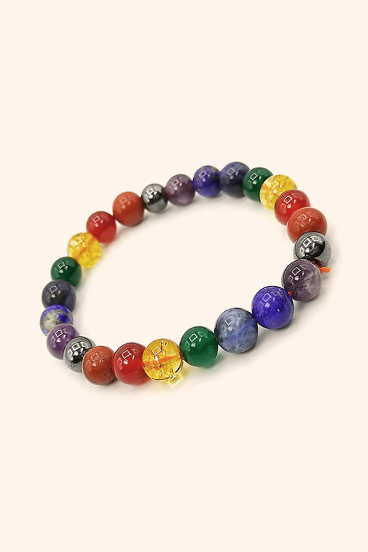 SEVEN CHAKRA SINGLE BRACELET - Balance & Energy Alignment