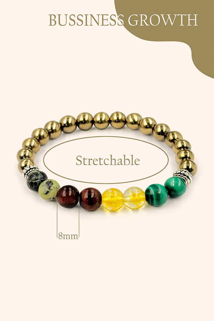 BUSINESS GROWTH BRACELET - Positivity, clarity & mental balance