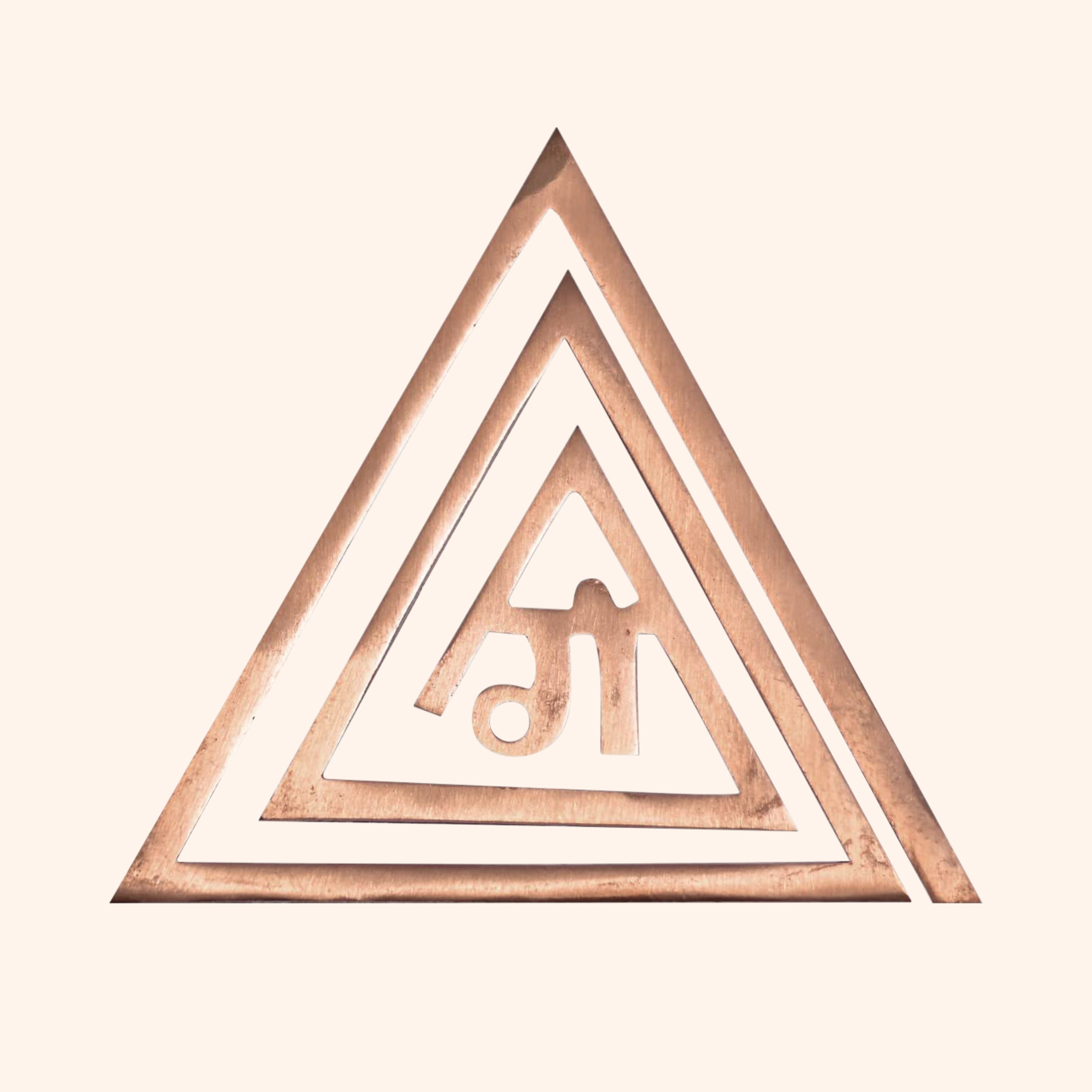 VASTU VARDAN COPPER GAA HELIX 4 INCH PACK OF 3