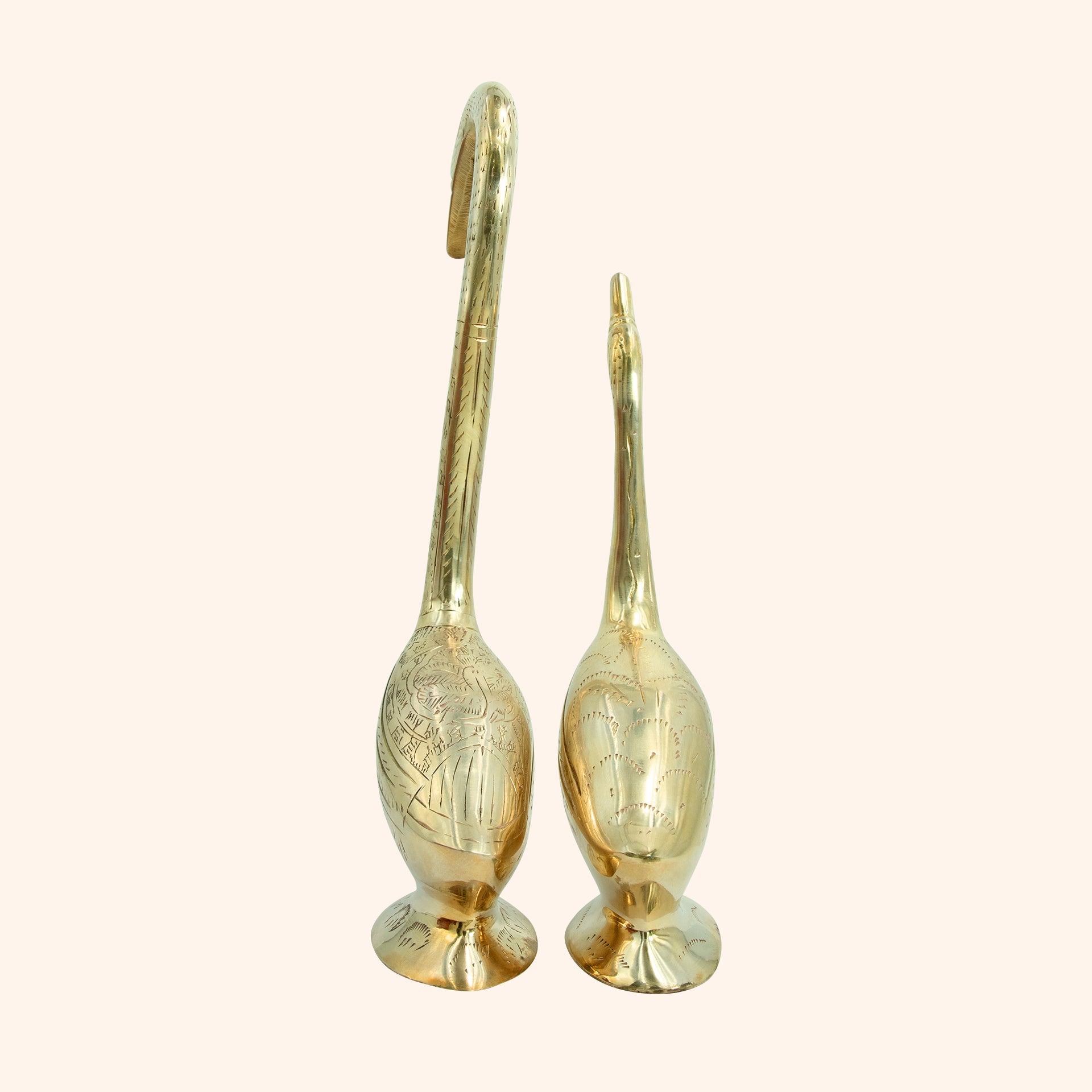 VASTU VARDAN BRASS SWAN PAIR