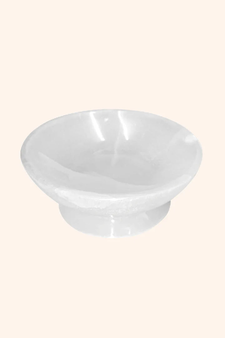 15 CM - ICE CREAM SHAPE CRYSTAL BOWL - Suitable Meditation or yoga corner