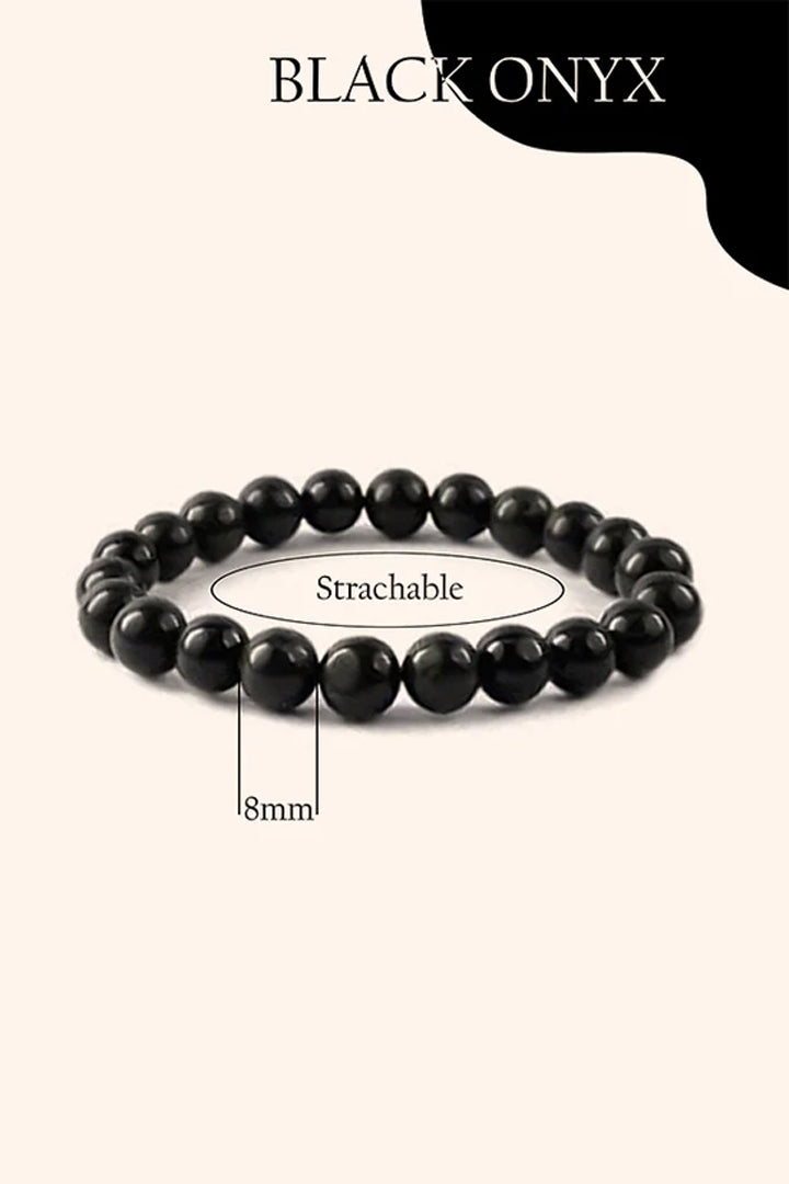 BLACK ONYX BRACELET - Protection & Inner Strength