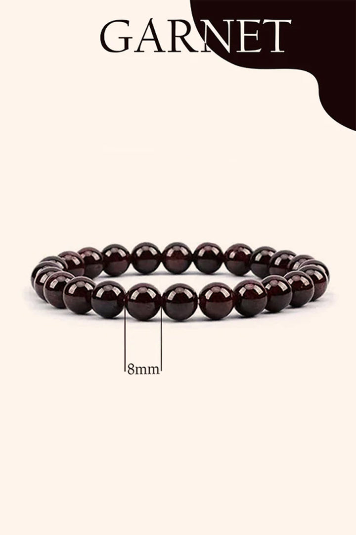 GARNET BRACELET - Passion, Energy & Strength