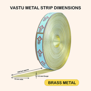 100 FEET 0.5 INCH BRASS STRIP