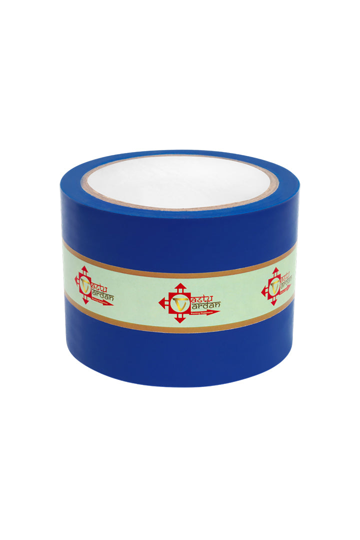 BLUE VASTU CORRECTION TAPE | 3 INCH | LENGTH- 16 METER APPROX | TOILET VASTU REMEDY | PACK OF 1