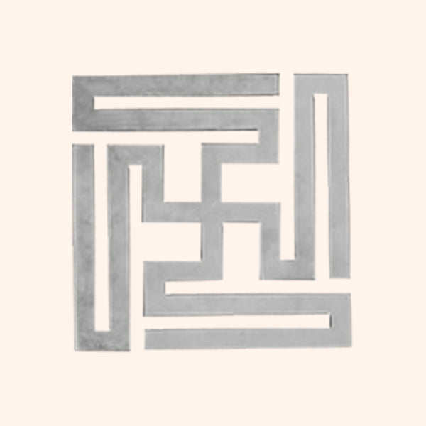 VASTU VARDAN TRI DHATU NANDAVRAT SWASTIK 2 CM (APPROX) 50 PCS