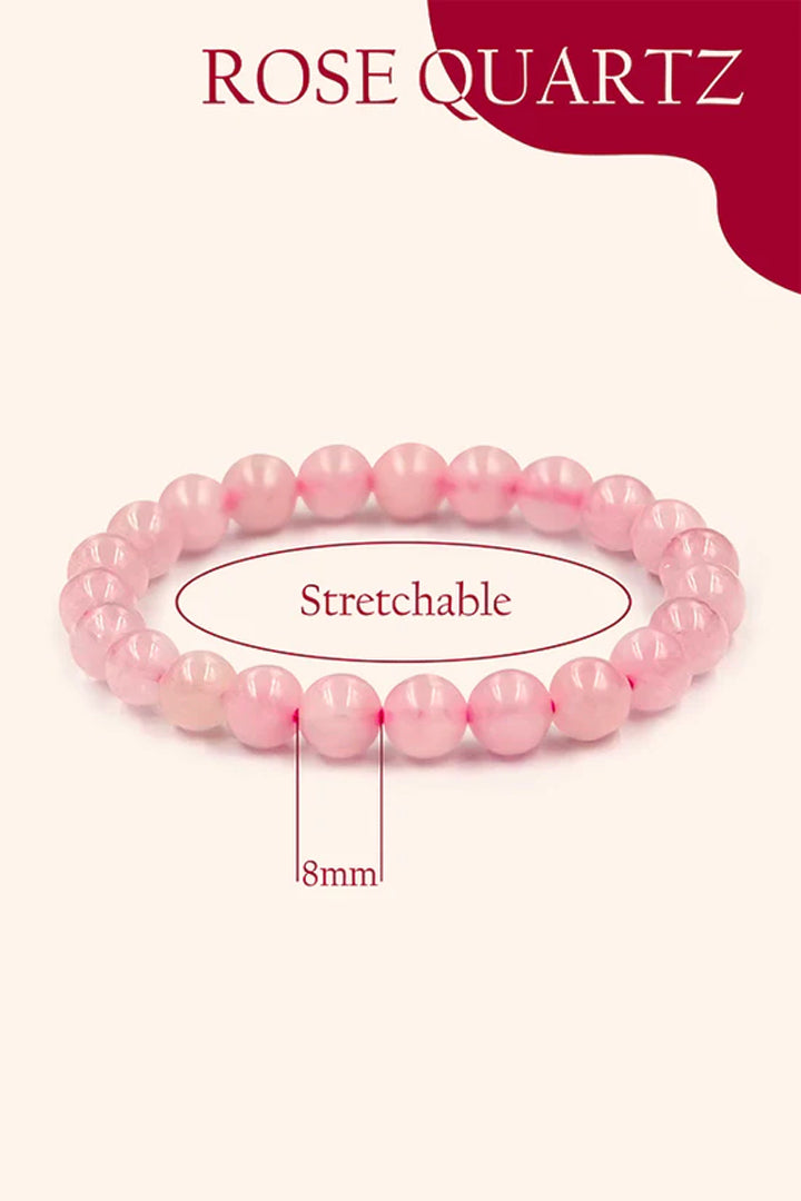 ROSE QUARTZ BRACELET - Love & Emotional Healing