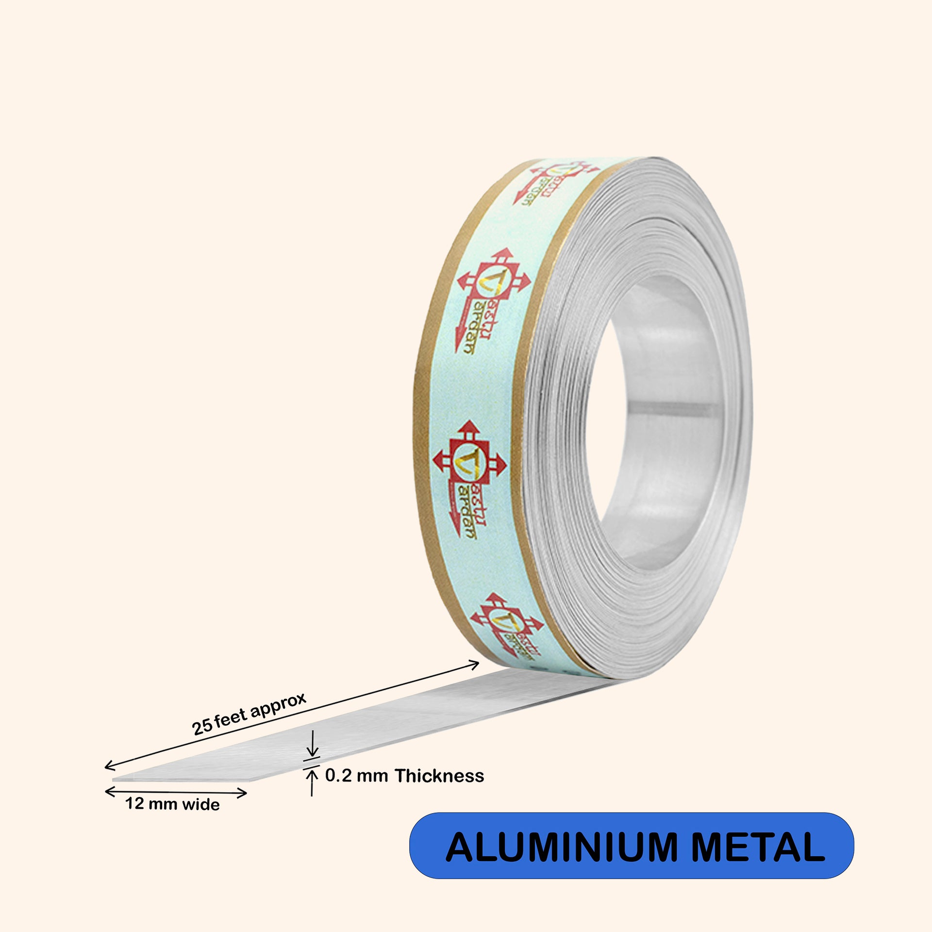 VASTU VARDAN 25 FEET 0.5 INCH ALUMINIUM STRIP