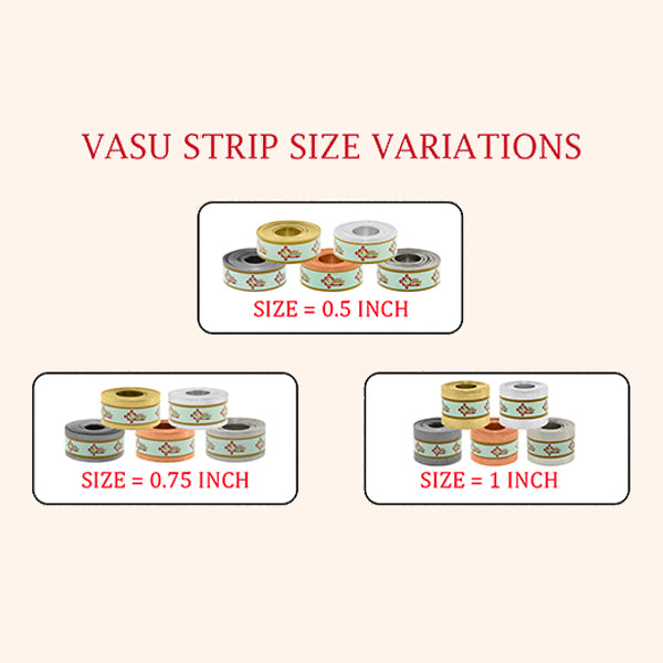 VASTU VARDAN 25 FEET 1 INCH BRASS STRIP