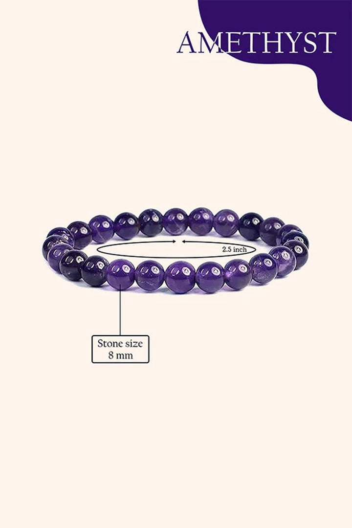 AMETHYST BRACELET - Stylish & meaningful accessory