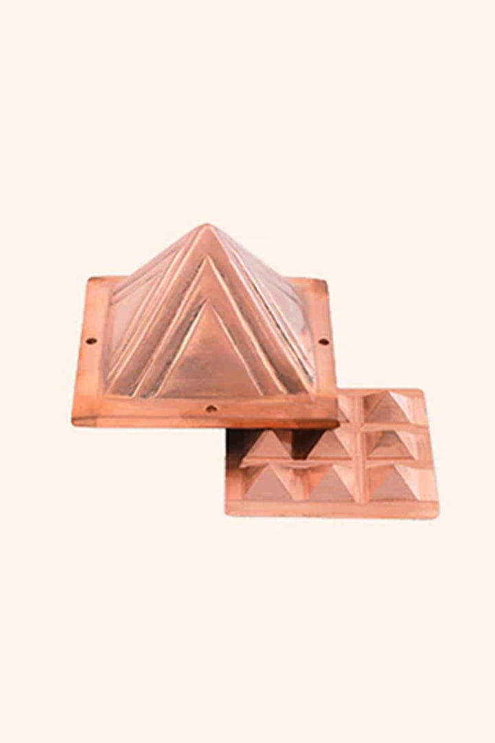 VASTU VARDAN 2 LAYER COPPER PYRAMID