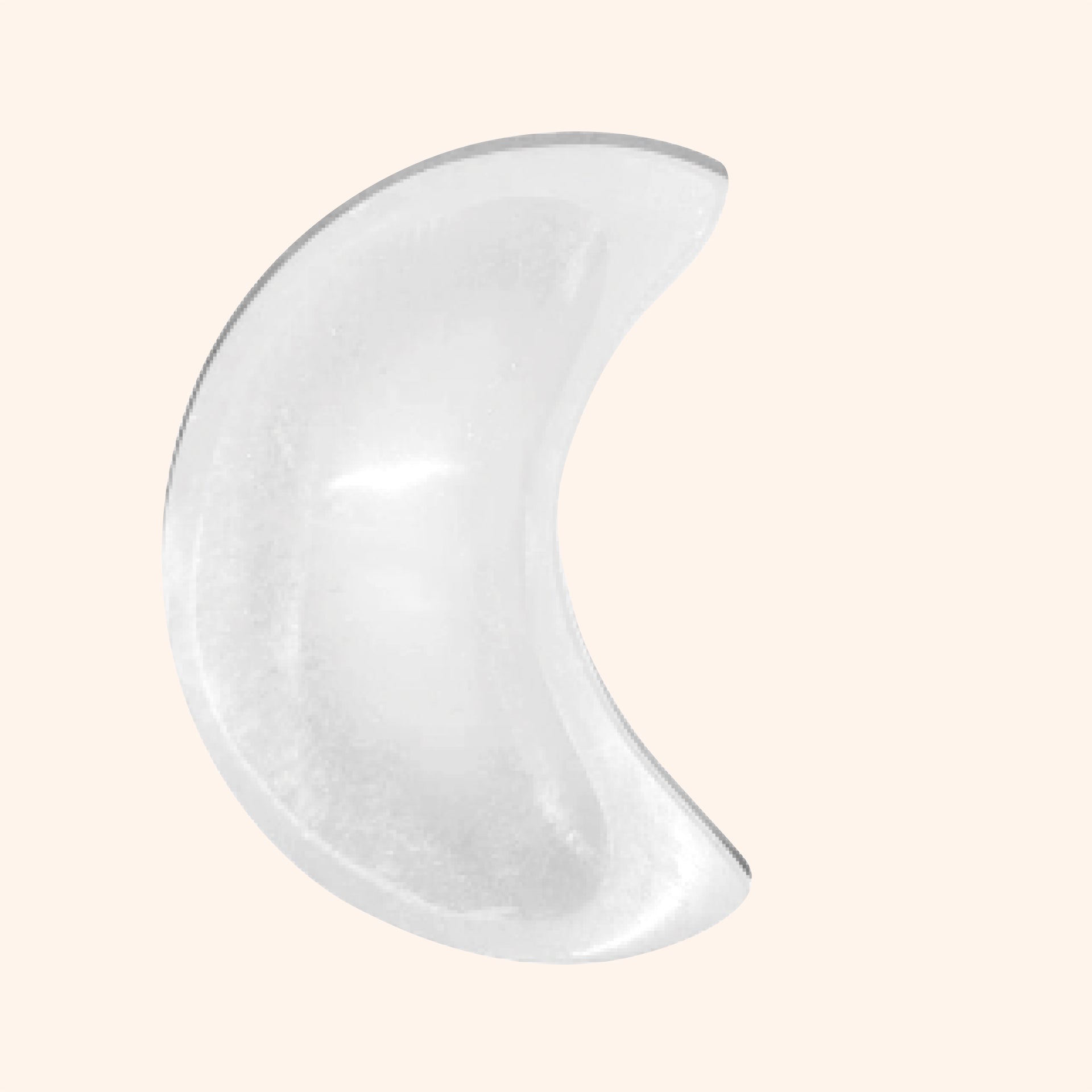 VASTU VARDAN CRYSTAL MOON SHAPE BOWL 15CM