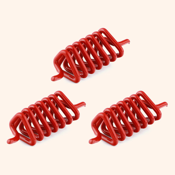 RED ANTI-CLOCKWISE SPRING SET 3