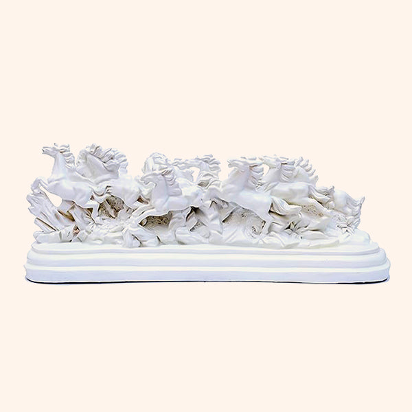 VASTU VARDAN 12 WHITE RUNNING HORSE