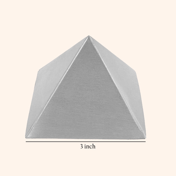 IRON PLAIN HOLLOW PYRAMID 3 INCH