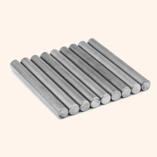 VASTU VARDAN STAINLESS STEEL ROUND STUD 3INCH 8MM SET 9