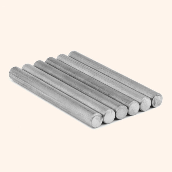 VASTU VARDAN IRON ROUND STUD 3INCH 8MM SET 6