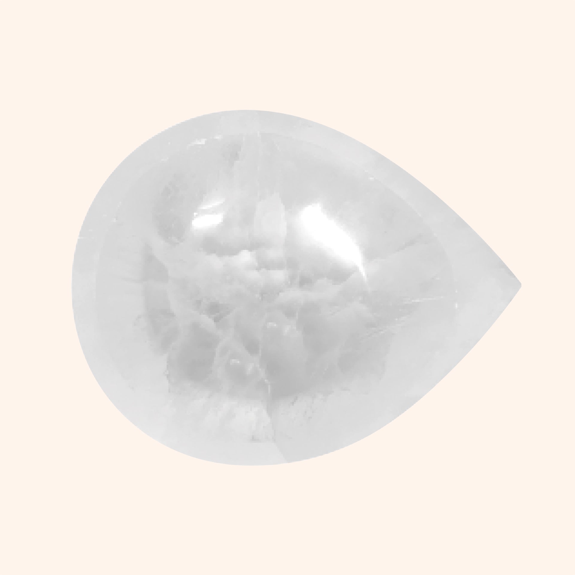 VASTU VARDAN CRYSTAL DIYA SHAPE BOWL 10CM