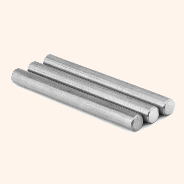 VASTU VARDAN STAINLESS STEEL ROUND STUD 3INCH 8MM SET 3