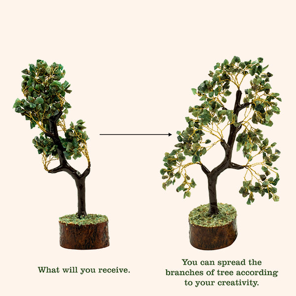 300 BEADS CRYSTAL TREE