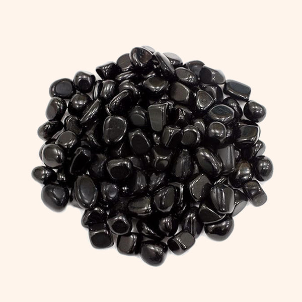 VASTU VARDAN CRYSTAL BLACK ONYX TUMBLE 100 GRAM