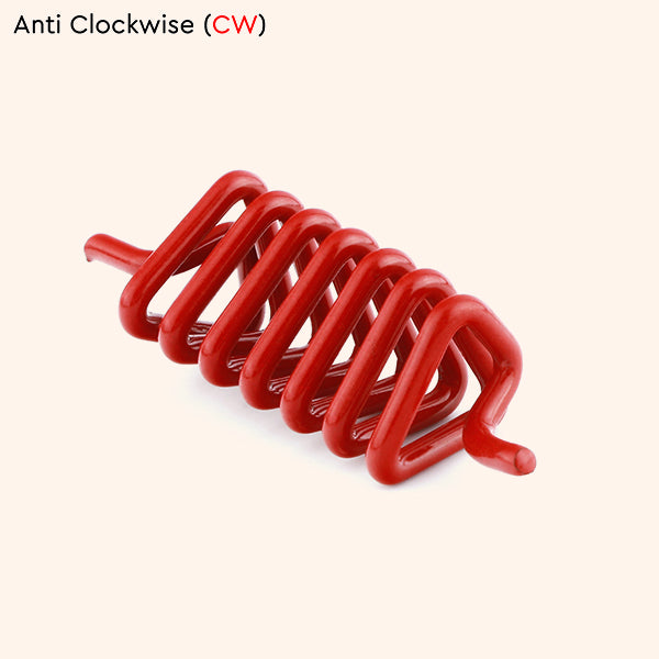 RED CLOCK WISE SPRING SET 3
