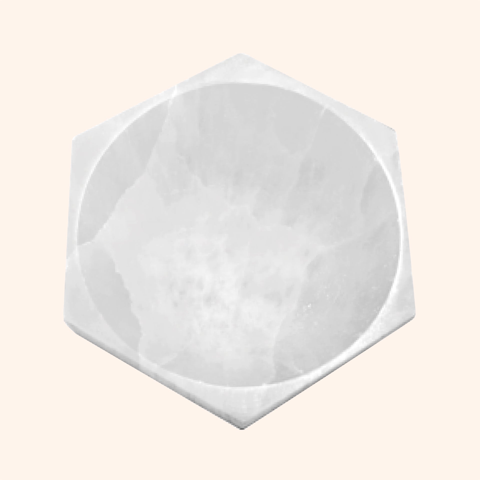 VASTU VARDAN CRYSTAL HEXAGON BOWL 10 CM