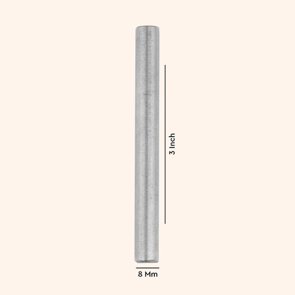 VASTU STAINLESS STEEL ROUND STUD 3 INCH 8 MM SET 3