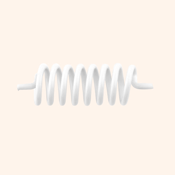 WHITE CLOCK WISE SPRING SET 6