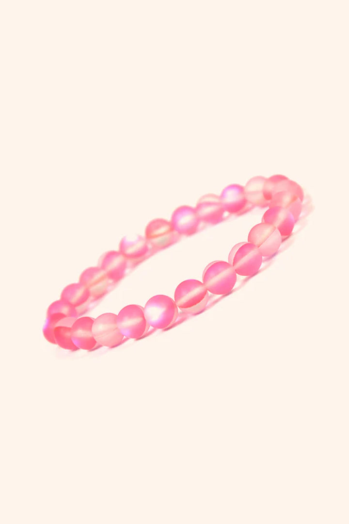 AURA QUARTZ DARK PINK  -  Balances Heart Chakra Energy , Healing & Emotional solidity