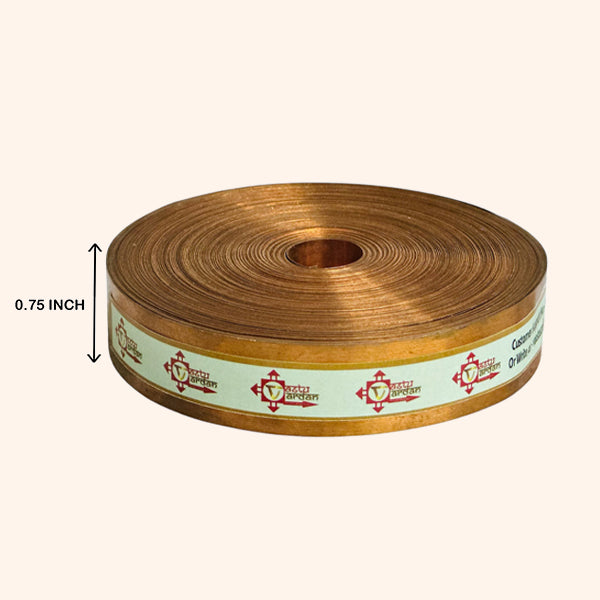 VASTU VARDAN 100 FEET COPPER 0.75 INCH STRIP