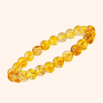 NATURAL CITRINE BRACELET